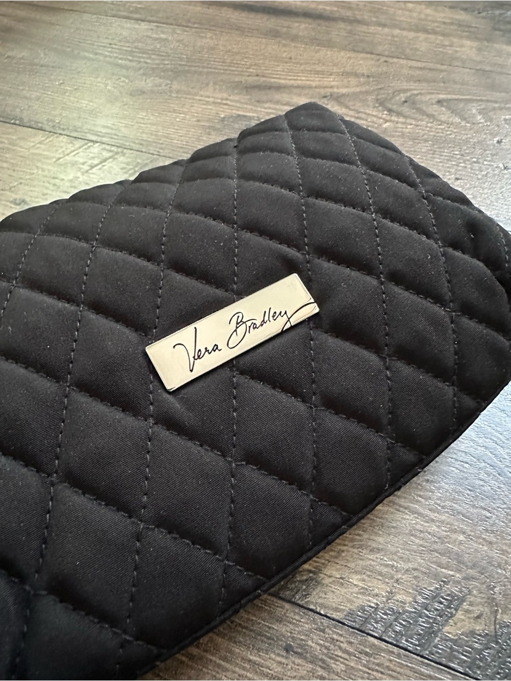 Vera Bradley Medium Cosmetic Bag - Classic Black - *Retired* - Picture 7 of 7